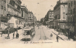 FRANCE - Marseille - La Cannebière - Animé - Carte Postale Ancienne - Canebière, Centro Città