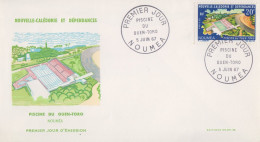 Enveloppe  FDC  1er Jour   NOUVELLE CALEDONIE    Piscine   De   OUEN - RORO   1967 - FDC