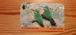 Phonecard Oman 7OMNB - Bird - Oman