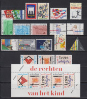 NL, Jahrgang 1989 , Postfrisch/**  (A6.1258) - Komplette Jahrgänge