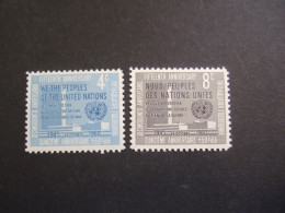 UNITED NATIONS NY   80/81.  MNH **. (S01-TVN) - Unused Stamps