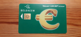 Phonecard Belgium - Euro, 1000 BEF - Met Chip