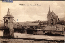 CPA Seyssel Pont Su Le Rhone (1344379) - Seyssel