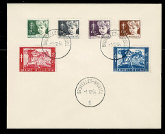 1954 955/960 FDC : Antituberculeux Antiteringszegels - 1951-1960