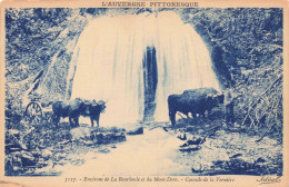 FRANCE - Auvergne Pittoresque - Environs De La Bourboule Et Mont Dore - Cascade De La Vernière - Carte Postale Ancienne - Issoire