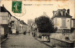 CPA Menucourt Rue Du Chateau (1276906) - Menucourt