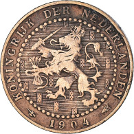 Monnaie, Pays-Bas, Cent, 1904 - 1 Centavos