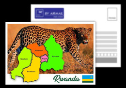 Rwanda / View Card / Map Card - Rwanda