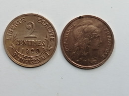FRANCE  = 1 PIECE  DE 2 CENTIMES DE 1920 - 2 Centimes