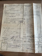 Vrachtbrief Van Anvers N°1 Naar Esschen 2 * - Documentos & Fragmentos