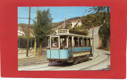 FUNICULAIRE--Tranvia Ex S.A. Tibidabo --N°1 Al 4 Construido En 1901 Por Industria Eléctrica--voir 2 Scans - Funiculaires