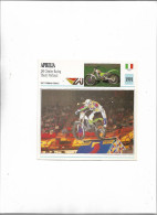 Carte Moto Edito Service 1994 Moto  Aprillia  280 Climber Racing Thierry Michaud  Tout Terrain De 1991  Italie - Motos