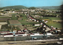 Livron * Le Quartier De La Gare Et La Ville * Au Fond Le Mont Roti * Ligne Chemin De Fer Drome - Livron