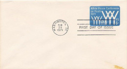 USA -  FDC 1971 - WHITE HOUSE CONFERENCE On YOUTH - 1961-80