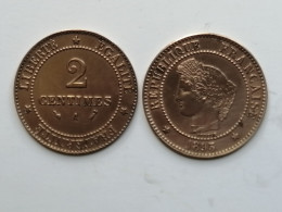 FRANCE  = 1 PIECE  DE 2 CENTIMES DE 1895 A - 2 Centimes