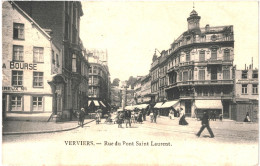 CPA Carte Postale  Belgique Verviers Rue Du Pont Saint Laurent 1909 VM70494 - Verviers