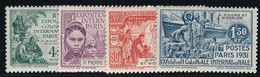 St Pierre Et Miquelon N°131/135 - Neuf * Avec Charnière  TB - Nuevos