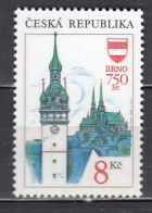 Czech Rep. 1993 - 750 Years Of The City Of Bruenn Mi-Nr. 9, MNH** - Nuovi