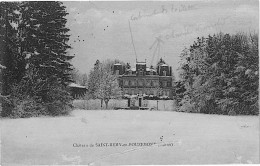 51 Château De Saint Remy En Bouzemont Sous La Neige Rare - Saint Remy En Bouzemont