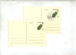 Carte Postale 3 Branche Fdc + Neuf - FDC