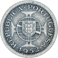Monnaie, Guinée, 2-1/2 Escudos, 1952 - Guinea-Bissau