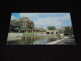 63984-             ENGLAND, SOMERSET, BATH, PULTENEY BRIDGE  RIVER AVON - Bath