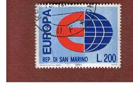 SAN MARINO - UNIF. 684   - 1964   EUROPA       -  USATI (USED°) - Usati