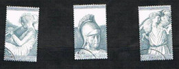 SAN MARINO CAT.UNIF. 1075.1077 - 1981 BIMILLENARIO DELLA MORTE DI VIRGILIO - USATI (°) - Used Stamps