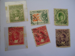 ZANZIBAR USED STAMPS  KINGS LOT 6 - Zanzibar (1963-1968)