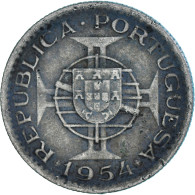 Monnaie, Mozambique, 2-1/2 Escudos, 1954 - Mozambico