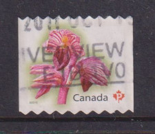 CANADA  -  2010 Orchids 'P' Used As Scan - Used Stamps