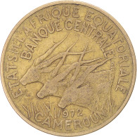 Monnaie, États De L'Afrique équatoriale, 25 Francs, 1972 - Cameroun