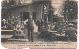 CPA De ROYAT Les BAINS - Au Petit Vincennes - CHOLLET Propriétaire. - Royat