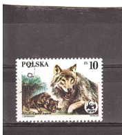 POLONIA 1985 WILK CANIS LUPUS WWF - Gebraucht