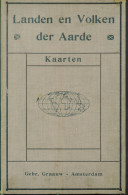 Rond 1900 Het Kaartendeel Met 40 Kaarten Van De 3-delige Encyclopedie Landen En Volken Van Winkler Prins - Enciclopedie