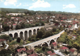 La Frette Sur Seine * Vue Aérienne Du Village , Le Viaduc Et La Rue J. Lefebvre - La Frette-sur-Seine