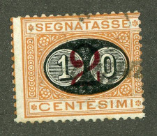 581 Italy 1890 Scott #J25 Used (Lower Bids 20% Off) - Postage Due