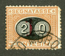 583 Italy 1890 Scott #J26 Used (Lower Bids 20% Off) - Segnatasse