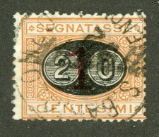 584 Italy 1890 Scott #J26 Used (Lower Bids 20% Off) - Strafport