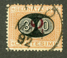 585 Italy 1890 Scott #J27 Used (Lower Bids 20% Off) - Portomarken