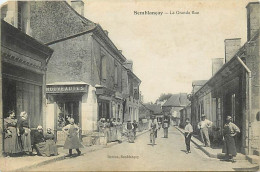 - Indre Et Loire - Ref-B329- Semblancay - Grande Rue - Magasin De Nouveautés - Types Du Pays - - Semblançay