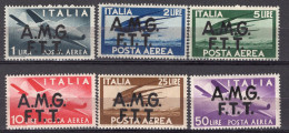 Z6841 - TRIESTE AMG-FTT AEREA SASSONE N°1/6 ** - Airmail