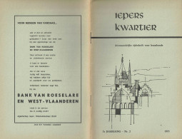 * Ieper - Ypres * (Iepers Kwartier - Jaargang 7 - Nr 2 - Juni 1971) Tijdschrift Voor Heemkunde - Heemkundige Kring - Geografia & Storia