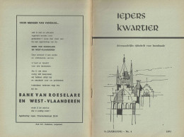 * Ieper - Ypres * (Iepers Kwartier - Jaargang 7 - Nr 4 - December 1971) Tijdschrift Voor Heemkunde - Heemkundige Kring - Géographie & Histoire