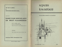 * Ieper - Ypres * (Iepers Kwartier - Jaargang 8 - Nr 1 - Maart 1972) Tijdschrift Voor Heemkunde - Heemkundige Kring - Geografía & Historia
