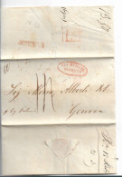 PORTUGAL 004 / Lissabon 1837 Nach Genua - Via Di Mare Donata - ...-1853 Prephilately