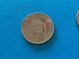 Münzen Münze Umlaufmünze Großbritannien 1 Penny 1982 - 1 Penny & 1 New Penny