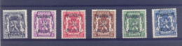 Reeks 4 PRE351/PRE356 Postgaaf ** MNH PRACHTIG - Tipo 1936-51 (Sigillo Piccolo)