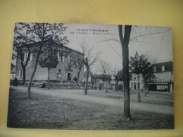 46 4632 RARE CPA 1921 - 46 GRAMAT, PLACE DE LA MAIRIE - ANIMATION - Gramat