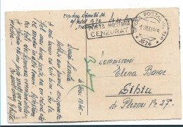 RUMÄNIEN 133  / Späte Feldpost 11.5.45 Zensiert Und Befördert Nach Sibiu - Storia Postale Seconda Guerra Mondiale